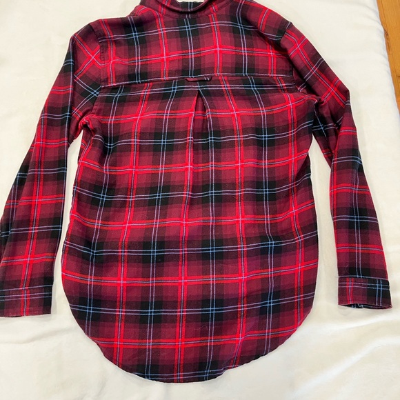 AMERICAN EAGLE PLAID BUTTON DOWN - Picture 6 of 7